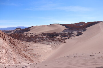 Fototapeta na wymiar Atacama desert chile