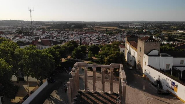 The Diana temple in evora