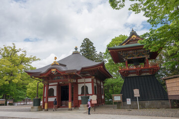 Narita-san Shinsho-ji Temple in Narita, Chiba, Japan. The Temple was originally founded in 940.