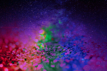 Abstract multicolored festive background. 