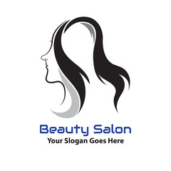 Vector logo Salon design in eps 10. Simple template and ready to use.