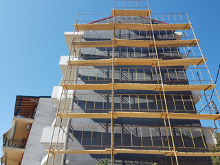 construction scaffolding thermal insulation building constraction