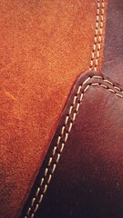 brown leather shoe background
