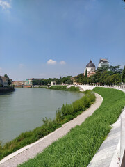 River Adige in the Verona city