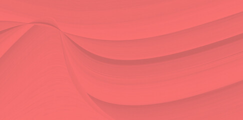 Red background with a pattern of stripes and lines with perspective. Marble 3 d texture for different purposes, beautiful wallpaper for the template.