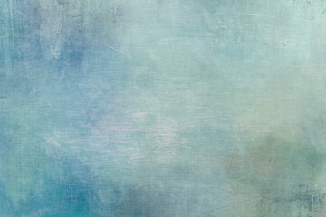 Blue grungy painting backdrop
