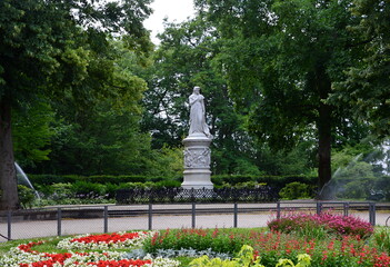 Statue in Tiergarten, Berlin