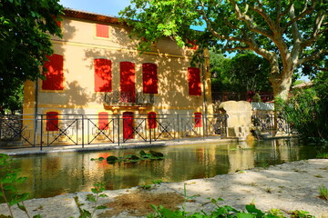 Park Jourdan in Aix en Provence, France
