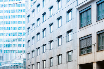 Commercial finance building in Frankfurt, Germany.