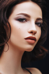 Fototapeta premium evening makeup look