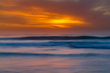 Fototapeta na wymiar Sea sunset 