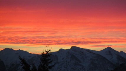 Atardecer en bariloche