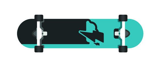 Skate board vector illustration