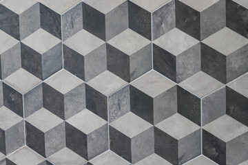 textures de carreaux 3d carrés ou cube avec ombrage