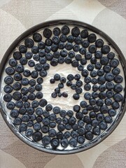 Blueberry cake for 29th birthday 