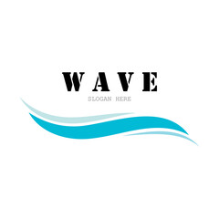 Waves Logo Template vector symbol