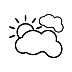 weather forecast icon design,flat trendy style collection