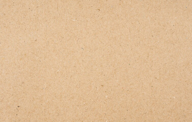Abstract brown recycled paper craft texture background. 
Old Kraft box paper pattern seamless. 
top view.  