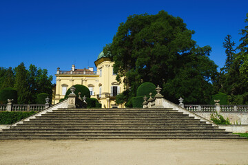 Obraz premium Buchlovice Chateau is one of the most important Baroque aristocratic residences in the Czech Republic.
