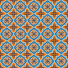 Abstract ornamental seamless pattern.