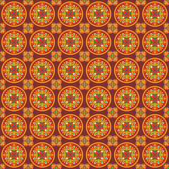 Abstract ornamental seamless pattern.