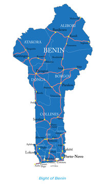 Benin Map