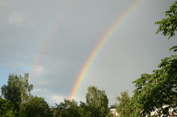 rainbow in the sky