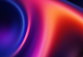 Bright abstract futuristic background with neon lines. Light neon effect. Laser light show, energy...