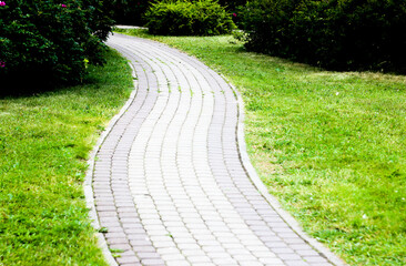 path in a garden, path in the Park