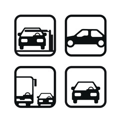 No parking, parking signs collection