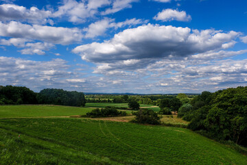 Blick in die weite Landschaft 