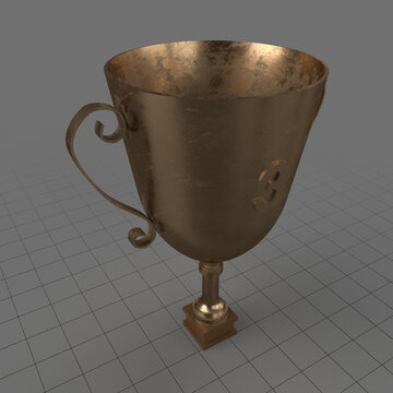 Third place trophy