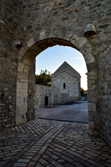 Obraz premium old castle ruins