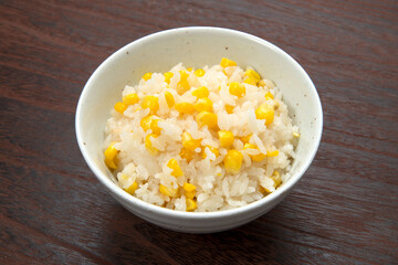 とうもろこしご飯