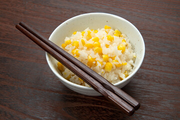 とうもろこしご飯