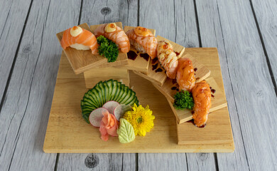 Sushi and Sashimi Thai Style 