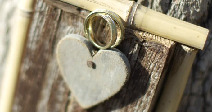 Wedding ring outside