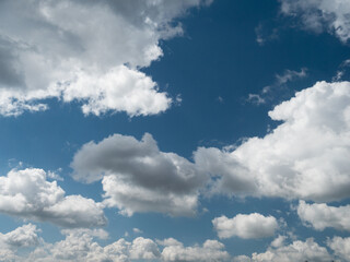 blue sky with clouds
