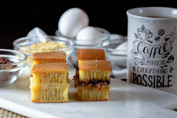 favorite food / culinary from indonesia named martabak manis terang bulan