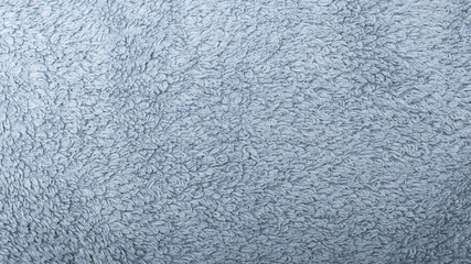 A fine texture of soft gray cotton bath towel