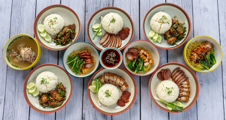 Thai Rice and Noodle Dishes 