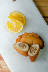 one of the favorite food / snack from indonesia. its panada, adopted from hispanic food empanada.