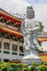 Chinese buddha statue in temple