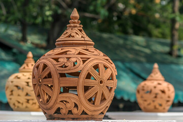 Thai Terracotta lantern