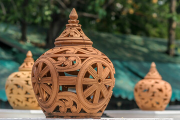 Thai Terracotta lantern