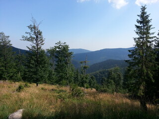 lake in the mountains