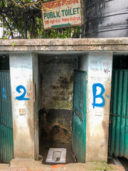 public toilet India and Nepal