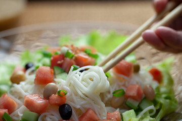 サラダ素麺