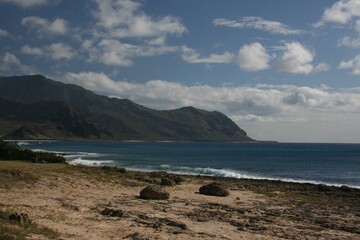 Fototapeta na wymiar Hawaii landscape 2009