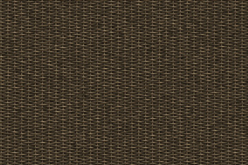 Brown wicker basket. Rattan texture. Detail handcraft bamboo weaving background. 3d illustration